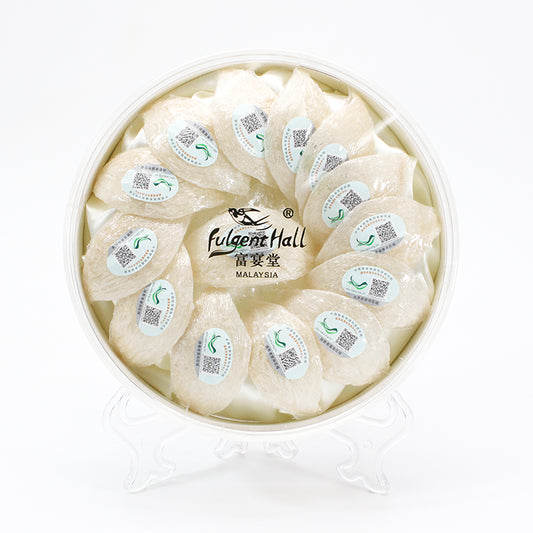 Fulgenthall 2022-5A High-End White Bird's Nest Premium Series 80g/Box Bird's Nest Soup