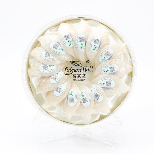 Fulgenthall 2022-4A White Bird's Nest Premium Series 80g/Box  Malaysian Bird's Nest Soup