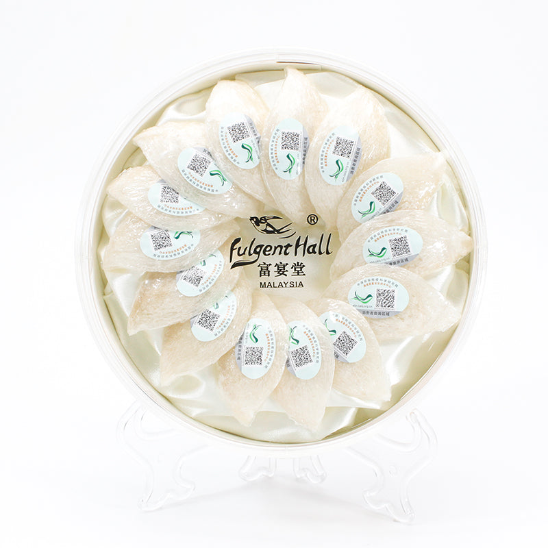 Fulgenthall 2022-4A White Bird's Nest Premium Series 80g/Box  Malaysian Bird's Nest Soup