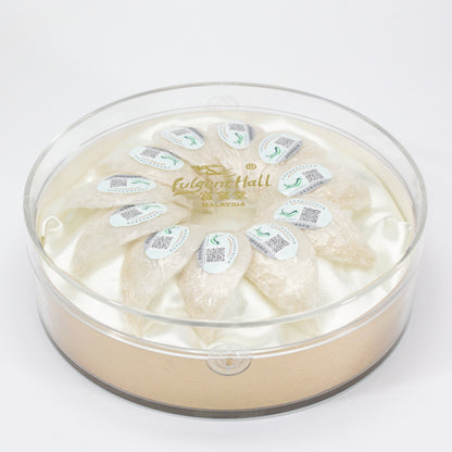 Fulgenthall 2022-4A White Bird's Nest Premium Series 50g/Box Malaysian Bird's Nest Soup