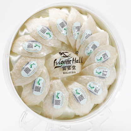 Fulgenthall 2022-5A High-End White Bird's Nest Premium Series 80g/Box Bird's Nest Soup